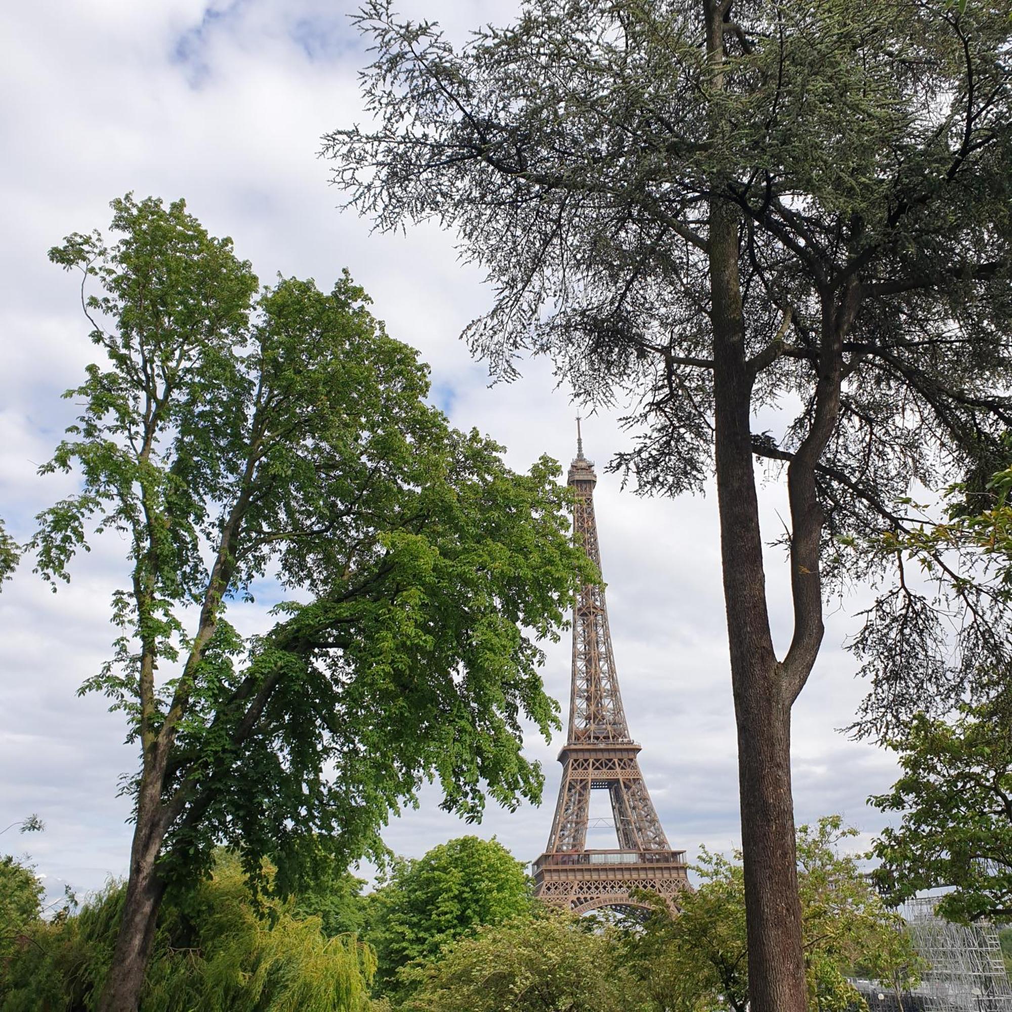 Studio Eiffel Tower Trocadero Paříž Exteriér fotografie